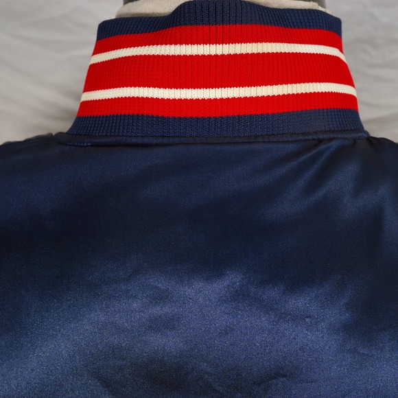 Ackers Boston Red Sox Jacket Men Large Baseball Satin Stitched Authentic MLB VTG - Picture 5 of 12